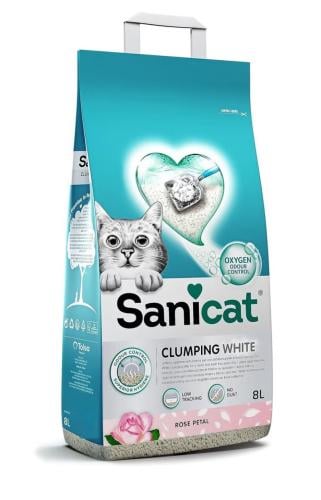 رمل ساني كات برائحة الورد 8لتر