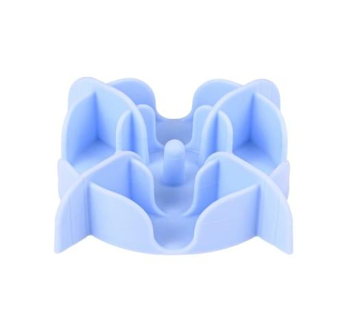 زﻟوﻛس ﻣﻠﺣﻖ وﻋﺎء إﺑطﺎء اﻷﻛل ﻣﺗوﺳط ﺳﯾﻠﯾﻛون أزرق