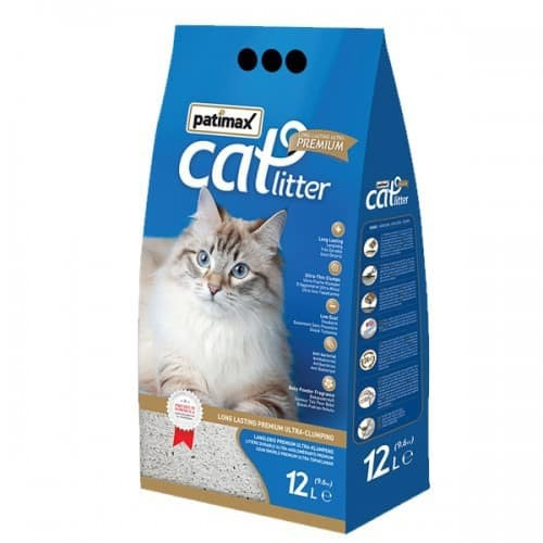 باتي ماكس رمل للقطط من دون رائحة 12 لتر