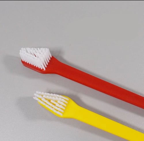 Dual Head Pet Toothbrush Set - مجموعة فرشاة أسنان...