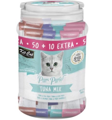 كت كات مكافآت حزمة متنوعة تونا (60×15غ)