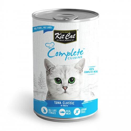 كت كات الوجبة المتكاملة كلاسيك تونة للقطط في مرق 1...