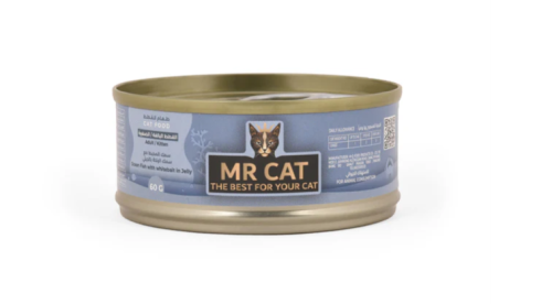 مستر كات سمك المحيط مع سمك الرنكة بالجيلي 60 جم