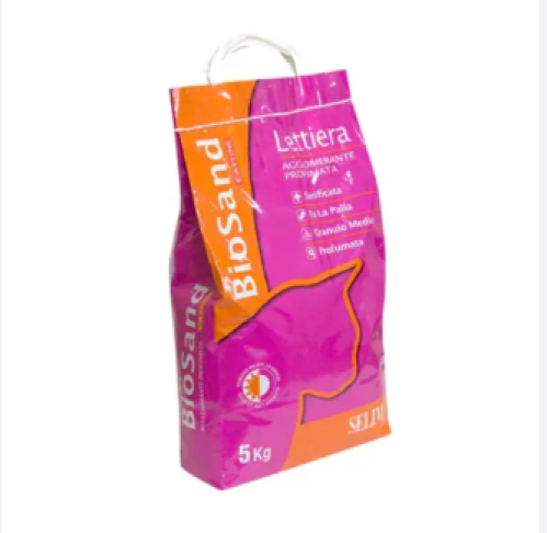 رمل بايو ساند مهد للقطط عالي التكتل 5 كغ