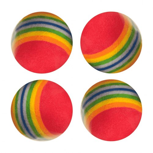 فلامنجو لعبة قطط على شكل كرة.