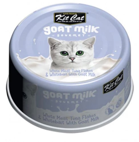كت كات شرائح تونة مع سمك المحيط الابيض و حليب الما...
