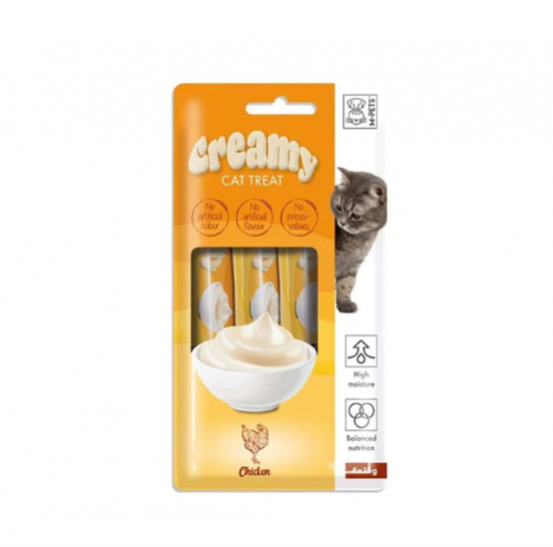 مكافأة كريمي من ام بت بنكهة الدجاج 60 غ