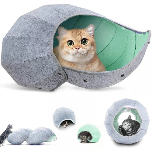 بيت للقطط قابل للتعديل لعدة أشكال