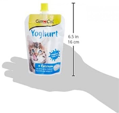 زبادي مدعم بالكالسيوم من جيم كات - 125 غرام