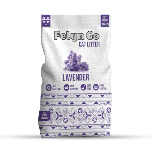 فيلاين قو رمل قطط 20 كيلو للقطط برائحة اللافندر