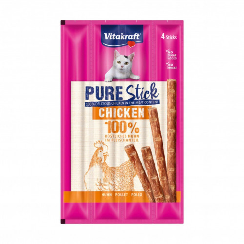 فيتاكرافت مكافات للقطط بنكهة الدجاج 20جرام