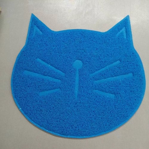 سجادة قطط للتربوكس على شكل رأس قطة