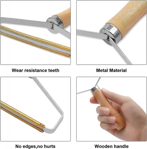 فرشاة إزالة شعر الحيوانات الأليفة المحمولة وقابلة...