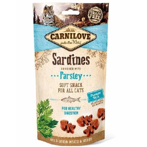 كرنيلوف مكافأة رطبة سردين مع بقدونس للقطط البالغة...