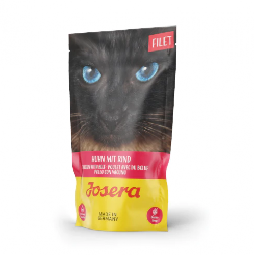 جوسيرا طعام رطب للقطط البالغة بنكهة فيليه الدجاج و...