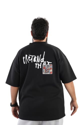 تيشيرت جامبو اوفر سايز من تومر