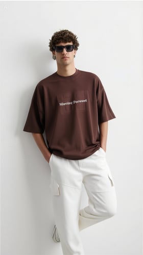 تيشرت Brown Momentum