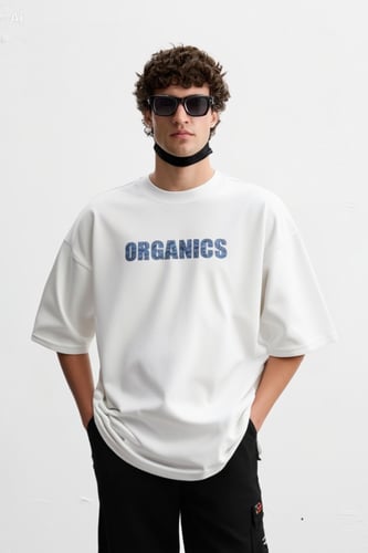 تيشرت أورغانيك وايت