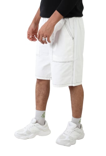 شورت كارغو بلاك ستيتش ستريت من تومر