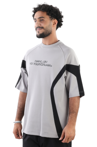 تيشرت اوفر سايز رجالي من تومر