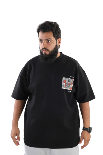 تيشيرت جامبو اوفر سايز من تومر