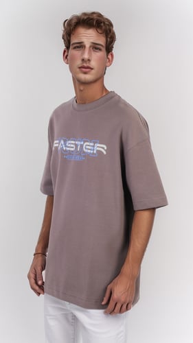 تيشرت رجالي اوفر سايز براند تومر