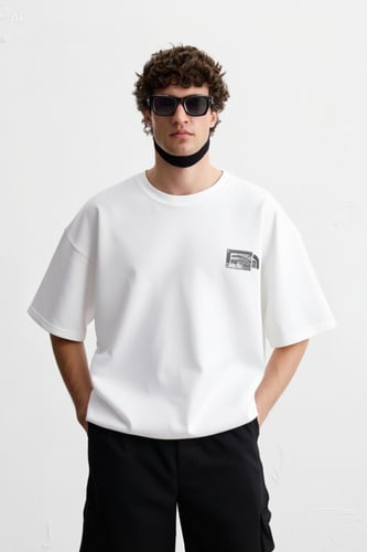 تيشرت مينيمل جراي