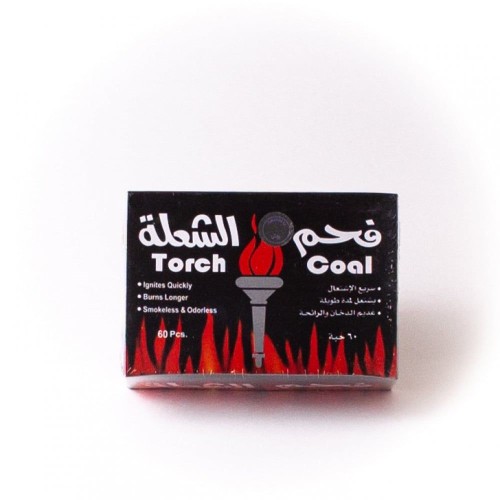 فحم الشعلة مكعبات 60 قطعة