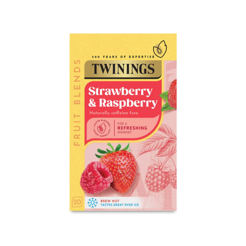 شاي فواكه Twining الفراولة والتوت البري
