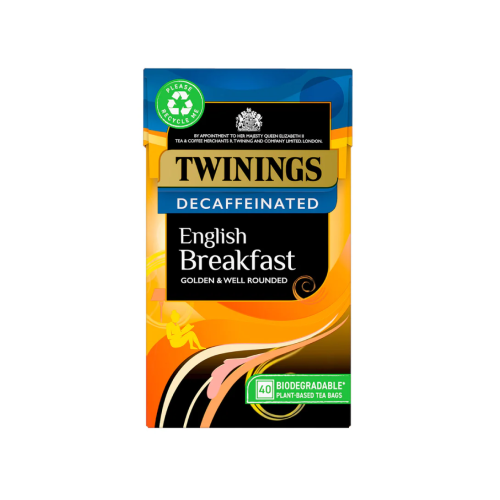شاي الفطور الإنجليزي بدون كافيين Twinings