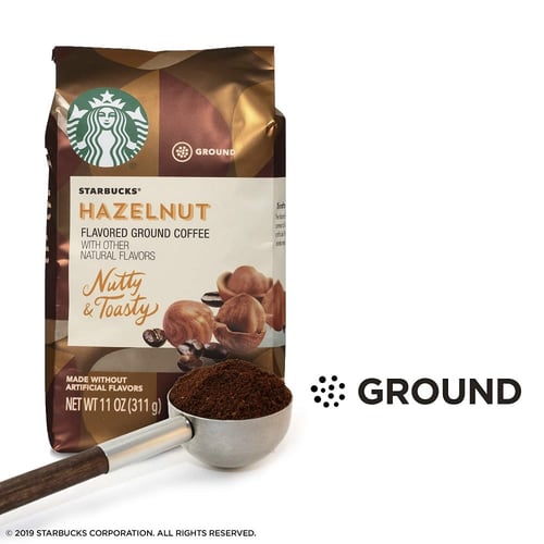 قهوة Starbucks بنكهة البندق