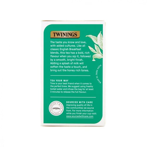 شاي أعشاب Twining BioBlend الشاي الذهبي