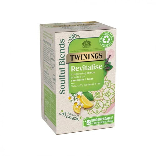 شاي أعشاب سولفل بليند Twining الليمون والبابونج