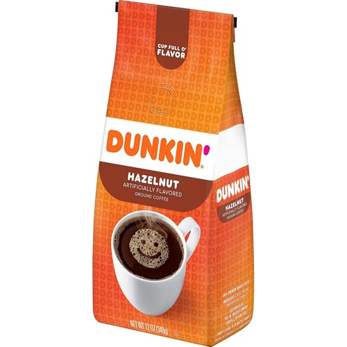 قهوة Dunkin بنكهة البندق