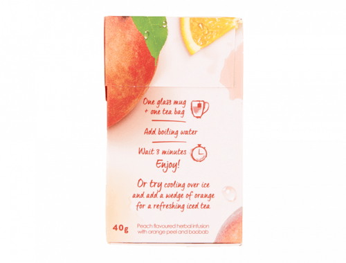 شاي فواكه Twining بالخوخ والبرتقال والباوباب