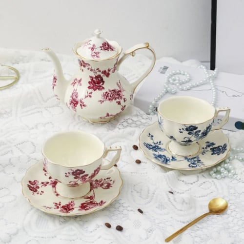 إبريق شاي إنجليزي Philippa أحمر