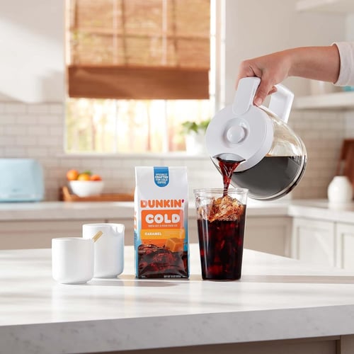 قهوة Dunkin كولد برو كراميل