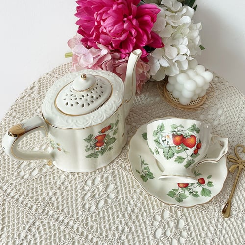 كوب شاي إنجليزي Strawberry