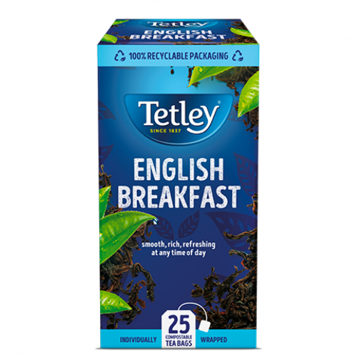شاي أسود Tetley الإفطار الإنجليزي
