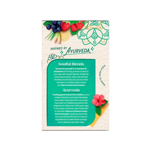 شاي أعشاب سولفل بليند Twining الفراولة والتوت الأز...