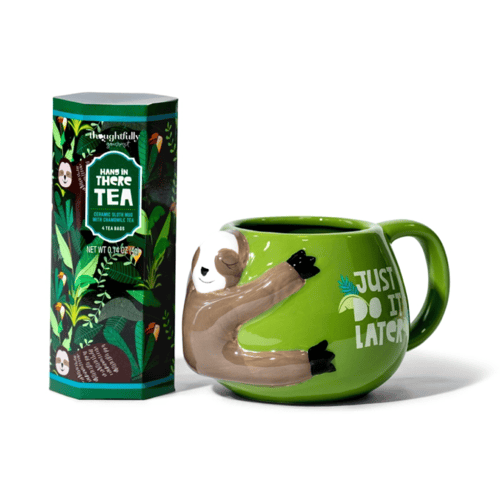 مجموعة كوب وشاي Sloth Thoughtfully