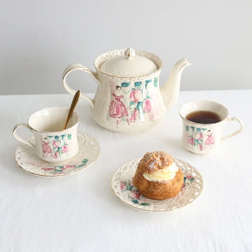 كوب شاي إنجليزي Rose Lady