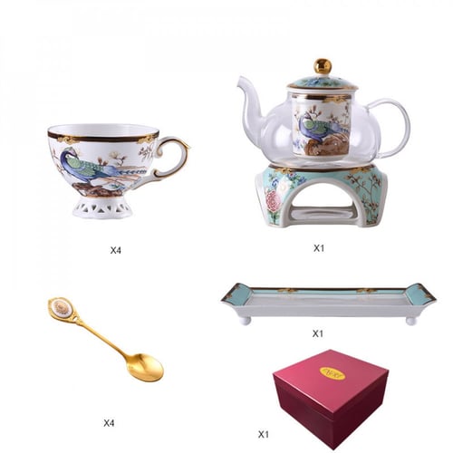 طقم شاي متكامل Après-midi أزرق