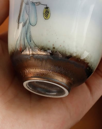 كوب شاي/اسبريسو ياباني Hina Blue