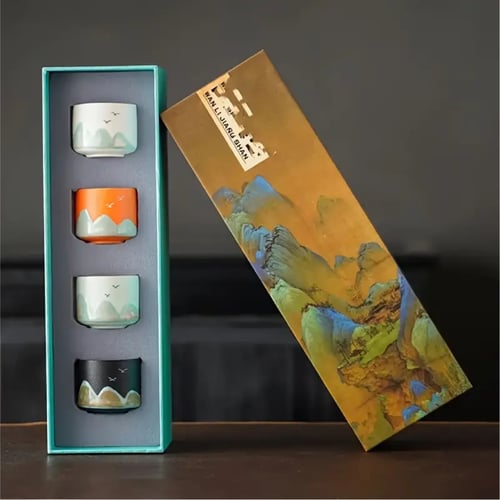 طقم فناجيل شاي/إسبريسو Landscape