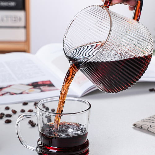 قمع تقطير مع إبريق زجاجي V60