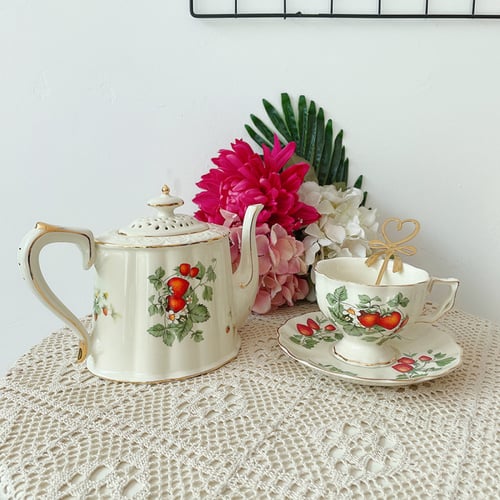 كوب شاي إنجليزي Strawberry