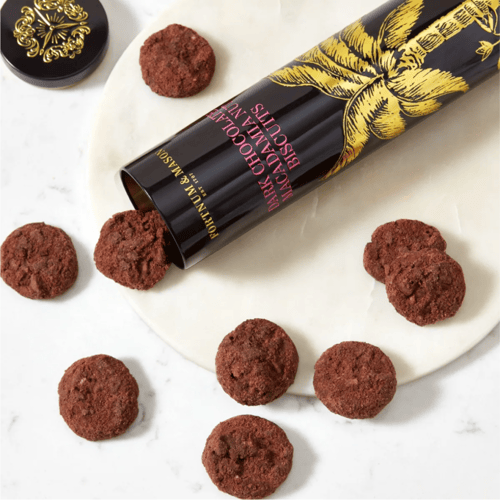 بسكويت الشوكولاته الداكنة والمكاداميا الفاخر Fortn...