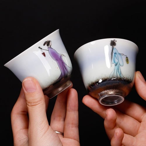 كوب شاي/اسبريسو ياباني Hina Purple