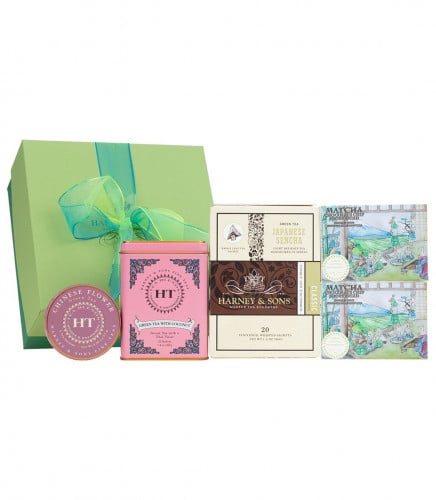 مجموعة هدية شاي Harney & Sons الشاي الأخضر